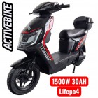 Електроскутер Corso Condor CD-915578 (1500W, 72V/30) літій-залізо-фосфатний, запаc 105 км.