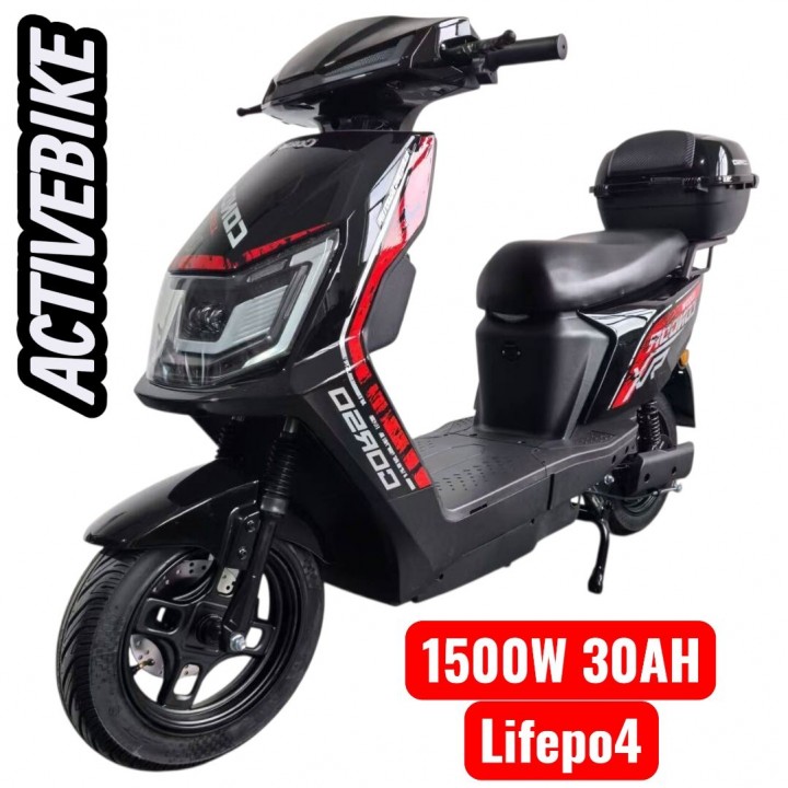 Електроскутер Corso Condor CD-915578 (1500W, 72V/30) літій-залізо-фосфатний, запаc 105 км.