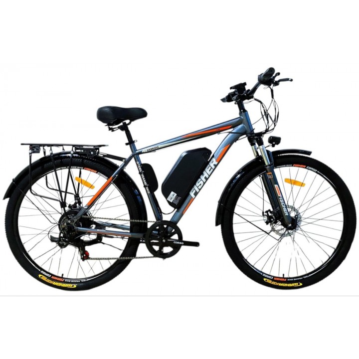Електровелосипед Corso Fisher 29" FH-90855, рама 21" (600W, 48V/20Ah) запас 70 км.