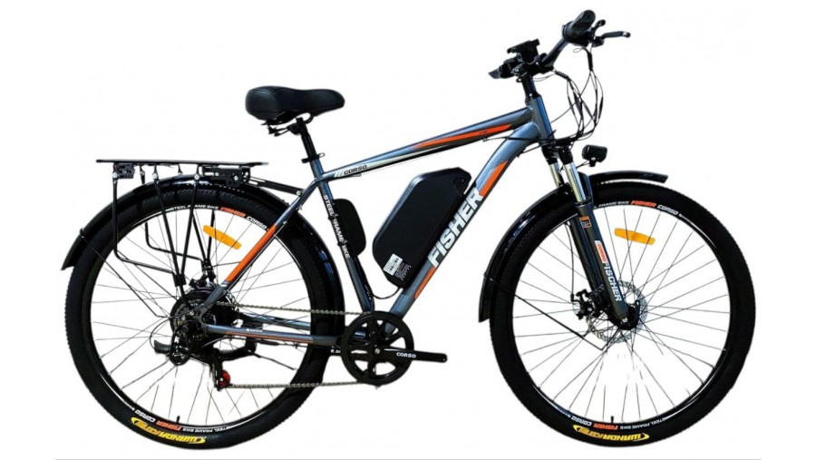 Електровелосипед Corso Fisher 29" FH-90855, рама 21" (600W, 48V/20Ah) запас 70 км.