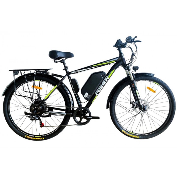 Електровелосипед Corso Fisher 29" FH-51173, рама 21" (600W, 48V/20Ah) запас 70 км.
