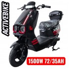 Електричний скутер Corso Flex FL-239072 (1500W, 72V/35Ah), запас ходу 101 км.