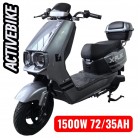 Електричний скутер Corso Flex FL-548209 (1500W, 72V/35Ah), запас ходу 101 км.
