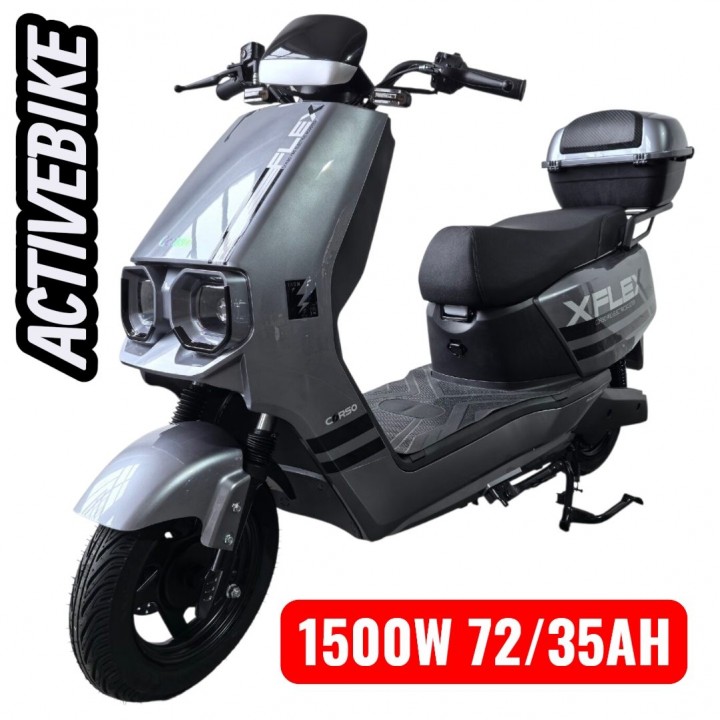 Електричний скутер Corso Flex FL-548209 (1500W, 72V/35Ah), запас ходу 101 км.