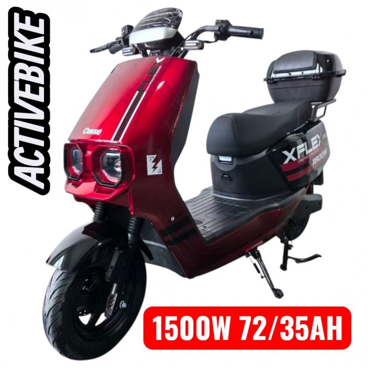 Електричний скутер Corso Flex FL-977328 (1500W, 72V/35Ah), запас ходу 101 км.