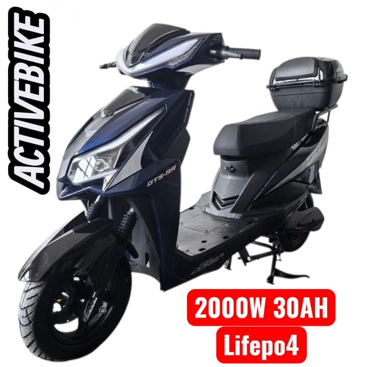 Електроскутер Corso GTS-RR GTS-465899 (2000W, 72V/30) літій-залізо-фосфатний, запаc 84 км.