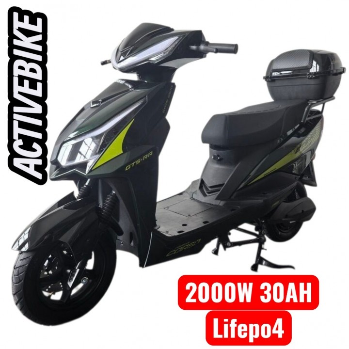 Електроскутер Corso GTS-RR GTS-805595 (2000W, 72V/30) літій-залізо-фосфатний, запаc 84 км.