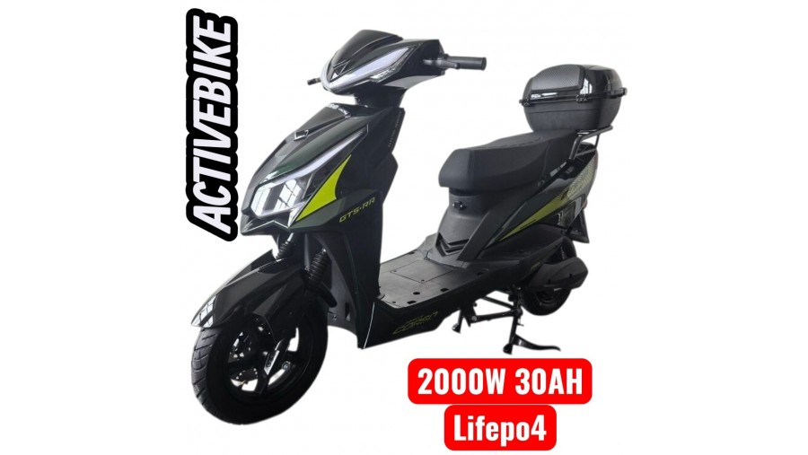 Електроскутер Corso GTS-RR GTS-805595 (2000W, 72V/30) літій-залізо-фосфатний, запаc 84 км.