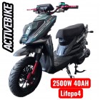 Електроскутер Corso Hurricane HR-246188 (2500W, 72V/40) літій-залізо-фосфатний, запаc 110 км.
