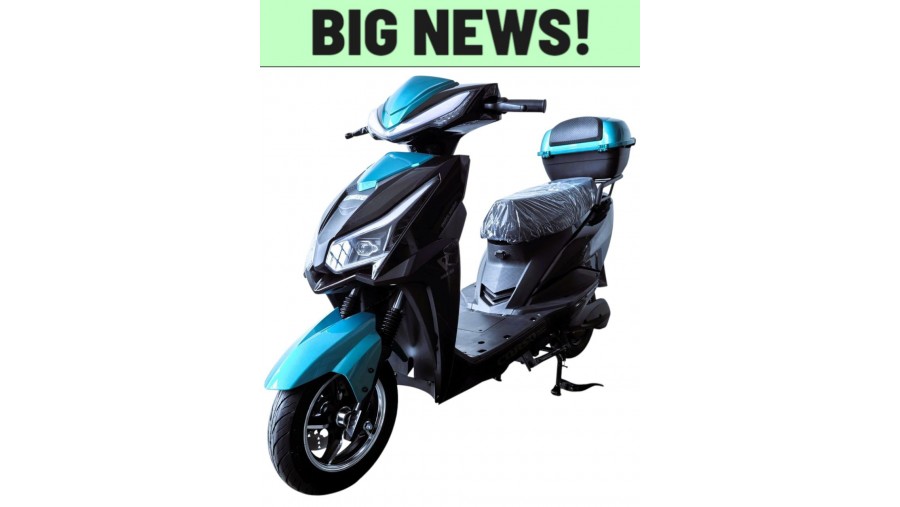 Електричний мопед Corso Jogger JG-623074 (1500W, 72V/25Ah)