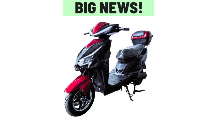 Електричний мопед Corso Jogger JG-845621 (1500W, 72V/25Ah)