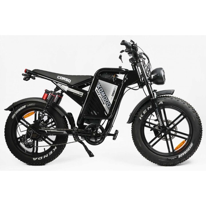 Електрофетбайк Corso Komodo 20" KM-84309 (1200W, 60V/21Ah)