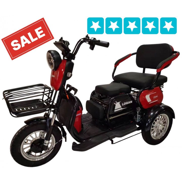 Електричний трицикл Corso Logan LG-15635 (1000W, 72V/20Ah)