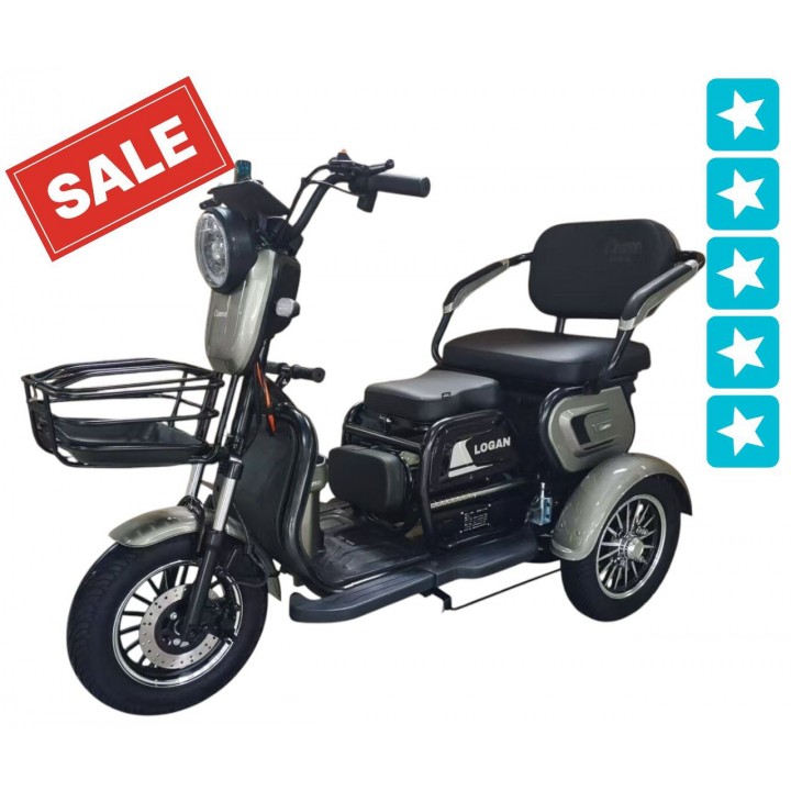 Електричний трицикл Corso Logan LG-47580 (1000W, 72V/20Ah)