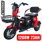 Електричний трицикл Corso Logan LN-312009 (1200W, 72V/23Ah) запас ходу 72 км.