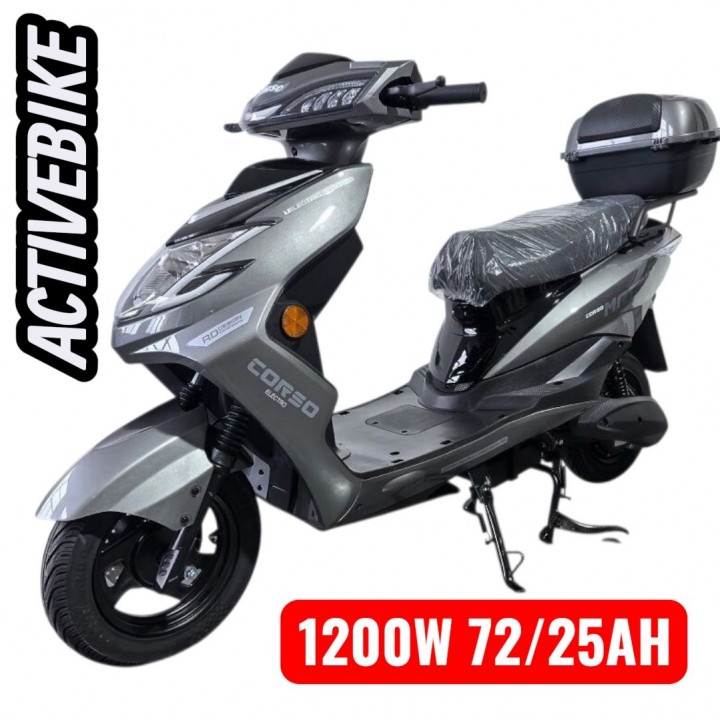 Електричний скутер Corso Matrix MT-603515 (1200W, 72V/25Ah), запас ходу 72 км.