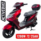 Електричний скутер Corso Matrix MT-720041 (1200W, 72V/25Ah), запас ходу 72 км.