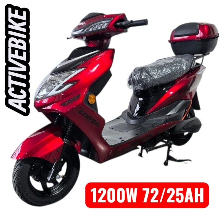 Електричний скутер Corso Matrix MT-720041 (1200W, 72V/25Ah), запас ходу 72 км.