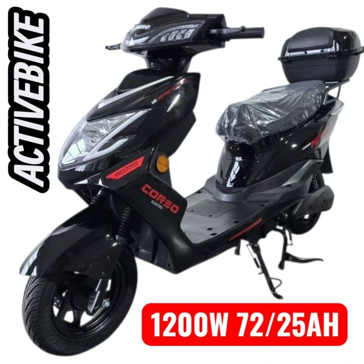 Електричний скутер Corso Matrix MT-802366 (1200W, 72V/25Ah), запас ходу 72 км.
