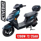 Електричний скутер Corso Matrix MT-924107 (1200W, 72V/25Ah), запас ходу 72 км.