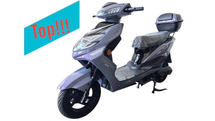 Електричний скутер Corso Matrix MX-604952 (1200W, 72V/25Ah), запас ходу 72 км.