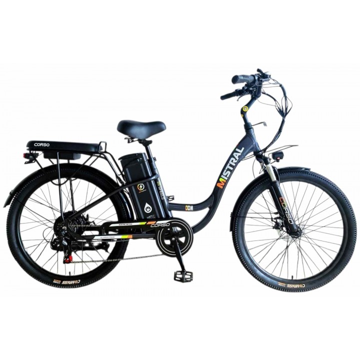 Електровелосипед Corso Mistral 26" MS-26116 (600W, 48V/20Ah)