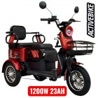 Електричний трицикл Corso Protex PR-377405 (1200W, 72V/23Ah) запас ходу 77 км.