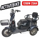 Електричний трицикл Corso Protex PR-702588 (1200W, 72V/23Ah) запас ходу 77 км.