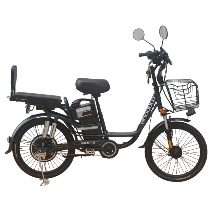 Електровелосипед Corso Shadow 20" SH-8036-9 (500W, 48V/20Ah)