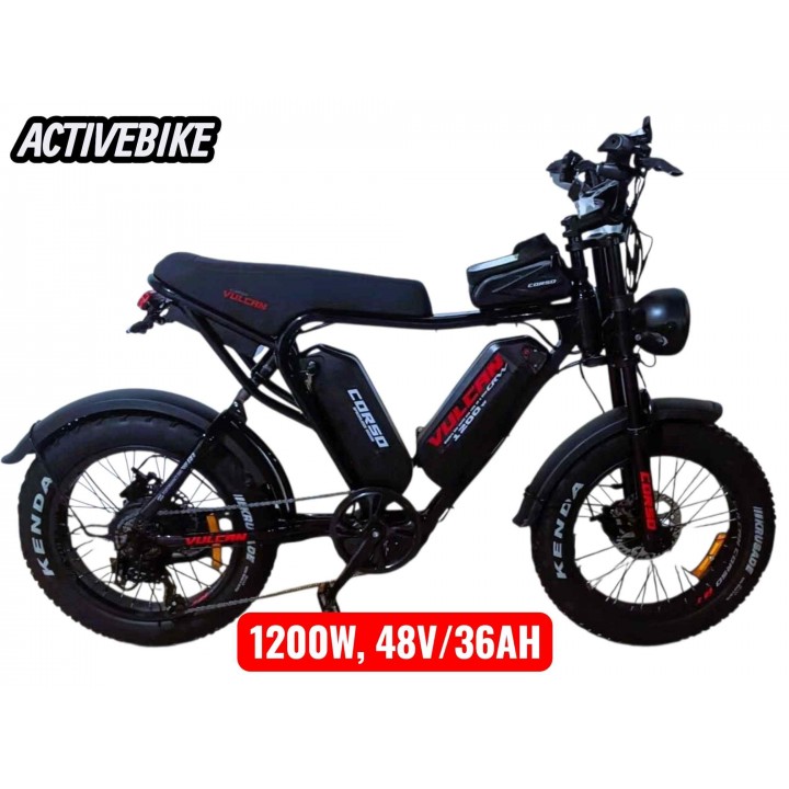 Електрофетбайк Corso Vulcan 20" L-70740 (1200W, 48V/36Ah)