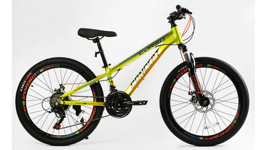 Підлітковий велосипед CORSO CONCEPT CP-24166 24" AL