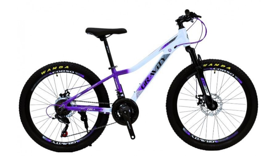 Підлітковий велосипед CORSO GRAVITY 24" GR-24634 AL