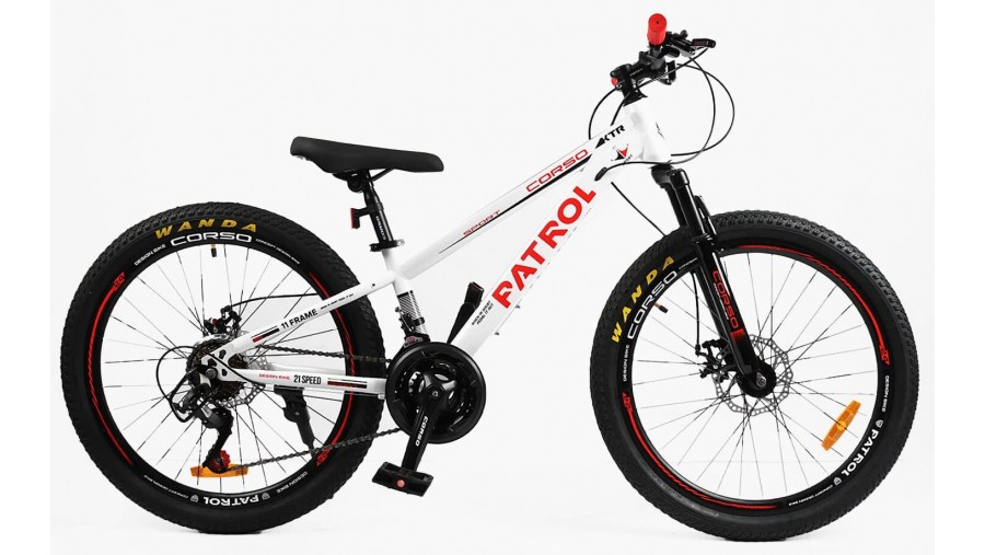 Підлітковий велосипед CORSO PATROL 24" PL-24614
