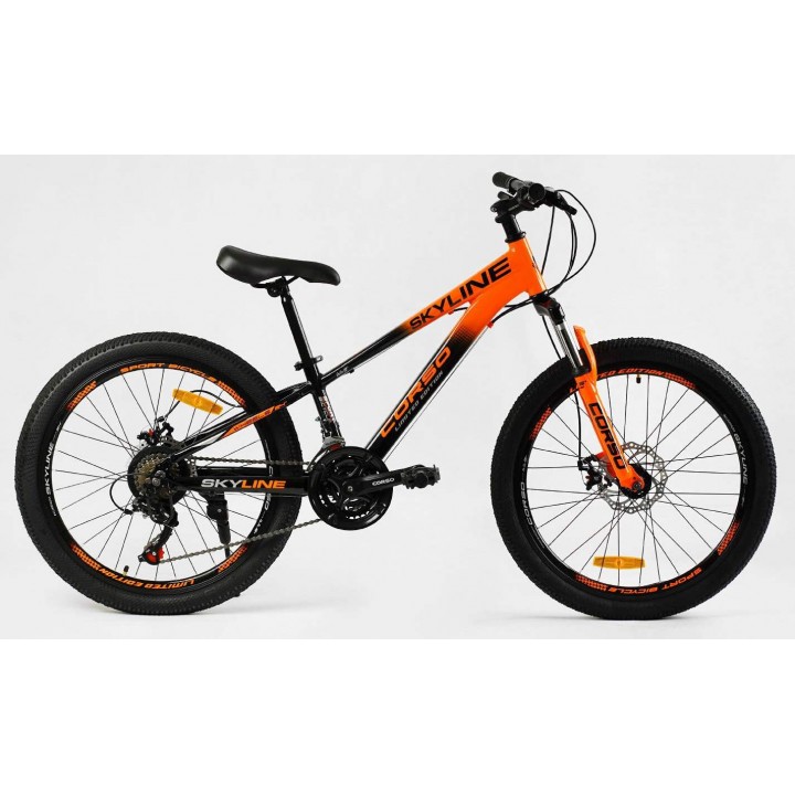 Підлітковий велосипед CORSO SKYLINE 24" SL-50703 AL