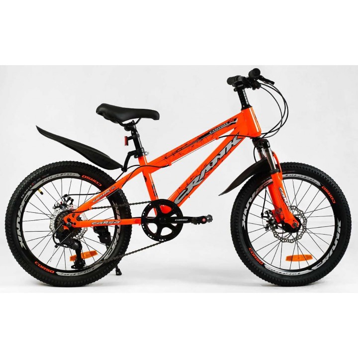 Дитячий гірський велосипед CORSO CRANK 20" CR-20303