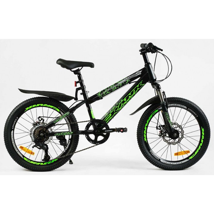 Дитячий гірський велосипед CORSO CRANK 20" CR-20608