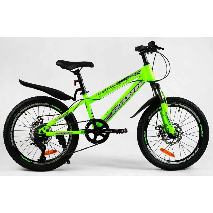 Дитячий гірський велосипед CORSO CRANK 20" CR-20711