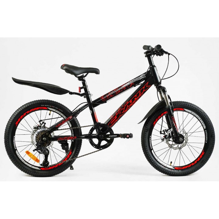Дитячий гірський велосипед CORSO CRANK 20" CR-20820