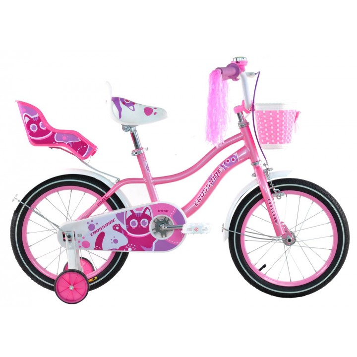 Дитячий велосипед Crossride ROSE 16".